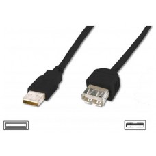 CABLE USB 2.0 PROLONGACION A/M-A/H 1.8M NANOCABLE