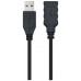 CABLE USB 3.0, TIPO A/M-A/H 3M NEGRO NANOCABLE