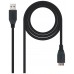 CABLE USB 3.0 A/M-MICRO B/M 1M NEGRO NANOCABLE