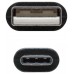 CABLE USB 2.0 3A, TIPO C USB-C/M-A/M 1M NEGRO NANOCABLE