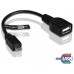 CABLE USB 2.0 OTG MICRO USB RECTANGULAR A/M-A/H 0.15M NEGRO NANOCABLE