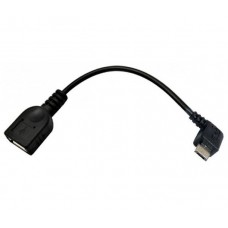 CABLE USB 2.0 OTG ACODADO MICRO B/M-A/H 0.15M NEGRO NANOCABLE
