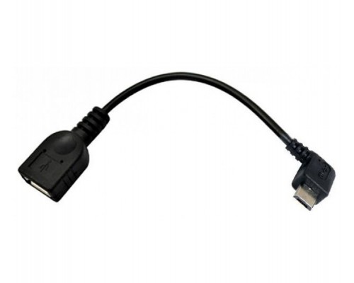CABLE USB 2.0 OTG ACODADO MICRO B/M-A/H 0.15M NEGRO NANOCABLE