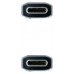 CABLE USB 3.1 GEN2 5A USB-C/M-USB-C/M 1.5M NEGRO/GRIS NANOCABLE