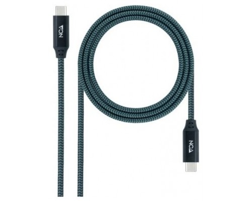 CABLE USB 3.2 GEN2x2 100W 4K/60Hz USB-C M/M 1.5M NANOCABLE