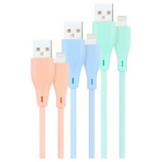 3 CABLES LIGHTNING A USB 2.0 USB A/M, RO-AZ-VE, 1M BLANCO NANOCABLE