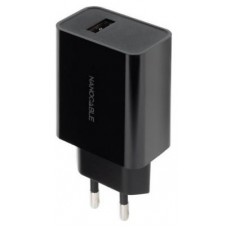 CARGADOR USB 5V/2.1A NEGRO NANOCABLE