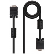 CABLE SVGA FERRITA HDB15/M-HDB15/H 1.8M NANOCABLE