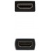 CABLE HDMI 2.0 PROLONGADOR A/M-A/H 1.0M NEGRO NANOCABLE