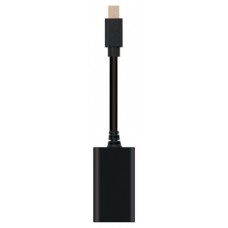 CONVERSOR MINI  DISPLAYPORT HDMI, MINI DP/M-HDMI A/H 0.15M NEGRO NANOCABLE