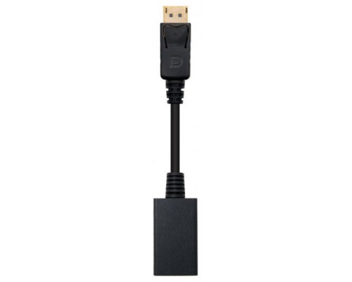 CONVERSOR DISPLAYPORT A HDMI, DP/M-HDMI/H 0.15M NANOCABLE