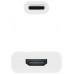 CABLE CONVERSOR USB-C A HDMI 4K 0.15M BLANCO NANOCABLE