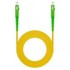 CABLE FIBRA SC/APC-SC/APC MONOMODO LSZH AMARIL.100M NANOCABLE