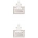 CABLE RED LATIGUILLO RJ45 CAT.6 UTP AWG24,0.5M GRIS NANOCABLE