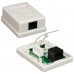 ROSETA SUPERFICIE RJ45 CAT.6 UTP 1TOMA NANOCABLE