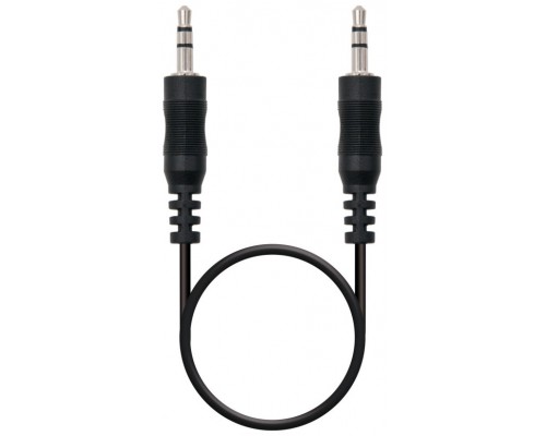 CABLE AUDIO ESTEREO 3.5/M-3.5/M 1.5M NANOCABLE