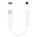 CABLE ADAPTADOR DE USB-C A JACK 3.5, BLANCO NANOCABLE