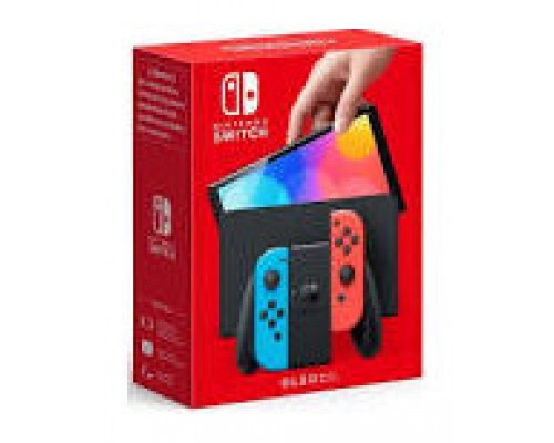 CONSOLA NINTENDO SWITCH OLED AZUL/ROJA