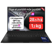 PORTATIL LG 16ZD90TL-G AX85BN PORTATIL LG 16ZD90TL-G AX85BN
