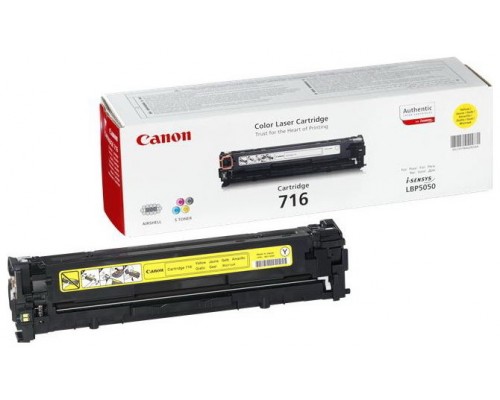 TONER AMARILLO CANON 716