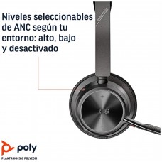 AURICULARES POLY VOYAGER FOCUS 2 UC VFOCUS2-·