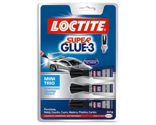 PEGAMENTO INSTANTANEO LOCTITE MINI TRIO 3X1