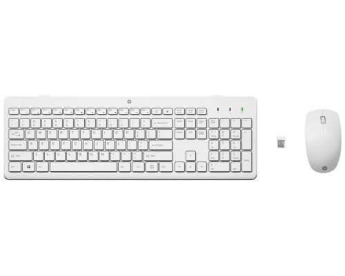 TECLADO + RATON HP INC C2710 WIRELESS WHITE·