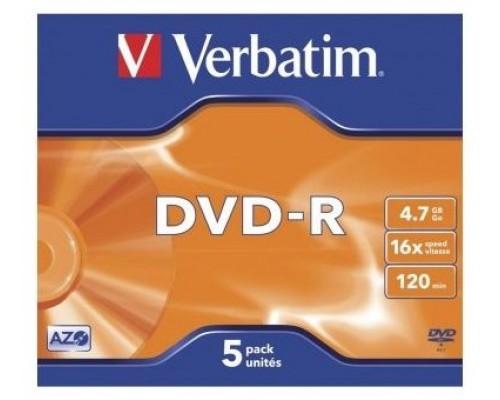 DVD-R VERBATIM 4.7GB 5U