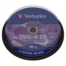 VERB-DVD+R DC 8.5GB 10U