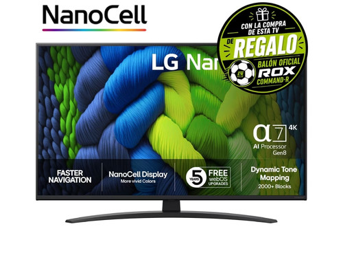 TELEVISOR LG 43NANO82A6B