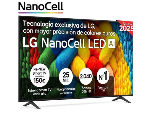 TELEVISOR LG 75NANO80A6B