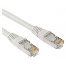 CABLE RED LATIGUILLO RJ45 CAT.5E UTP AWG24,0.5M GRIS NANOCABLE