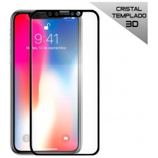 Protector Pantalla Cristal Templado COOL para iPhone X / iPhone XS / iPhone 11 Pro (FULL 3D Negro)