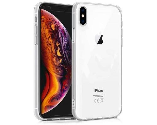 Funda COOL Silicona para iPhone XS Max (Transparente)