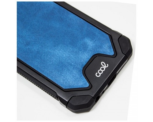 Carcasa COOL para iPhone XS Max Hard Tela Azul