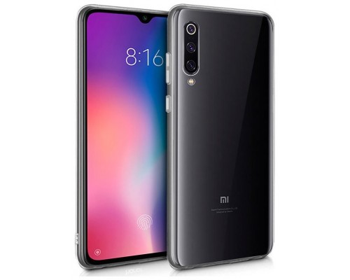Funda COOL Silicona para Xiaomi Mi 9 (Transparente)