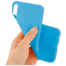 Funda COOL Silicona para Xiaomi Mi 9 SE (Celeste)