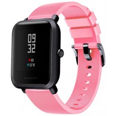 Correa Universal 20mm Amazfit Bip / GTS / Bip Lite / Huawei / Samsung / COOL Goma Rosa