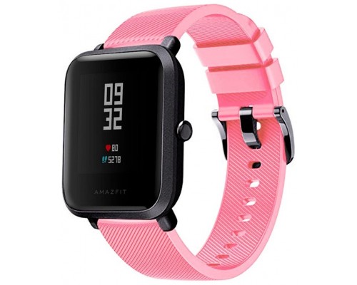 Correa Universal 20mm Amazfit Bip / GTS / Bip Lite / Huawei / Samsung / COOL Goma Rosa