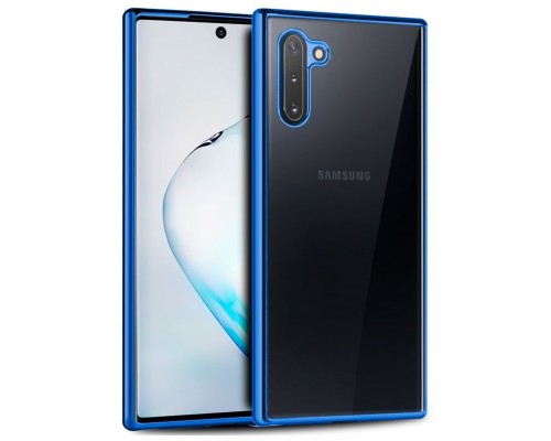 Carcasa COOL para Samsung N970 Galaxy Note 10 Borde Metalizado (Azul)