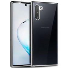 Carcasa COOL para Samsung N970 Galaxy Note 10 Borde Metalizado (Plata)