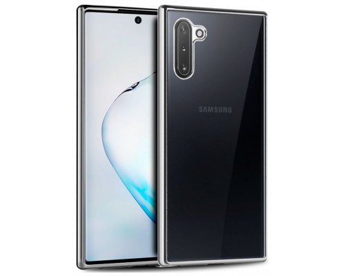 Carcasa COOL para Samsung N970 Galaxy Note 10 Borde Metalizado (Plata)
