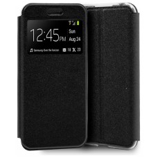 Funda COOL Flip Cover para ZTE Blade A31 Lite / A3 (2019) Liso Negro