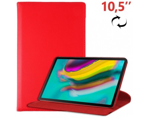 Funda COOL para Samsung Galaxy Tab S5e T720 / T725 Polipiel Rojo 10.5 pulg