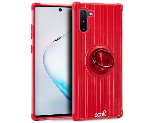 Carcasa COOL para Samsung N970 Galaxy Note 10 Hard Anilla Rojo