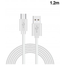 Cable USB Compatible COOL Universal (Micro-Usb) 1.2 metros Blanco 2.4 Amp