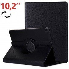 Funda COOL para iPad (2019 / 2020 / 2021) 10,2 pulg Giratoria Polipiel Negro