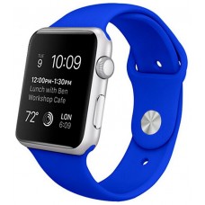 Correa COOL para Apple Watch Series 1 / 2 / 3 / 4 / 5 / 6 / 7 / 8 / 9 / SE (38 / 40 / 41 mm) Goma Azul