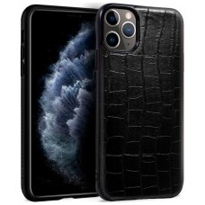 Carcasa COOL para iPhone 11 Pro Leather Crocodile Negro