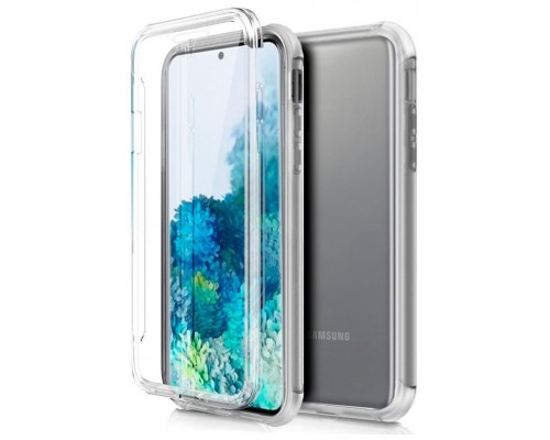 Funda COOL Silicona 3D para Samsung G985 Galaxy S20 Plus (Transparente Frontal + Trasera)